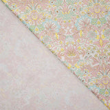 Pastel Pink ‘Garden of Versailles’ Printed Percale - Ribes y Casals