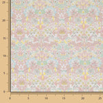 Pastel Pink ‘Garden of Versailles’ Printed Percale - Ribes y Casals