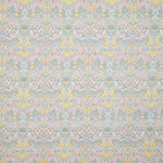 Versailles Garden Printed Percale in Pastel Aquamarine Green - Ribes y Casals
