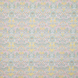 Versailles Garden Printed Percale in Pastel Aquamarine Green - Ribes y Casals