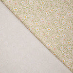 Beige Spring Daisies Printed Percale - Ribes y Casals