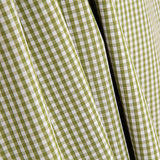 Olive Mini Gingham Percale - Ribes y Casals