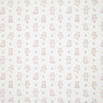Beige ‘Little Forest Bears’ Printed Percale - Ribes y Casals