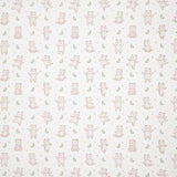 Beige ‘Little Forest Bears’ Printed Percale - Ribes y Casals