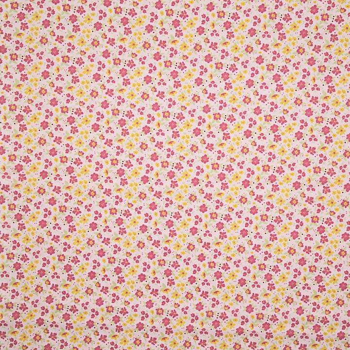 Fuchsia Spring Printed Percale - Ribes y Casals