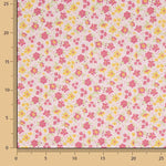 Fuchsia Spring Printed Percale - Ribes y Casals
