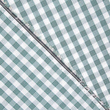 Green Gingham Percale - Ribes y Casals