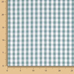 Green Gingham Percale - Ribes y Casals