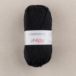 Wool Ball Black Lambswool - Ribes y Casals