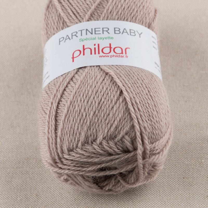 Wool Ball Beige Partner Baby - Ribes y Casals