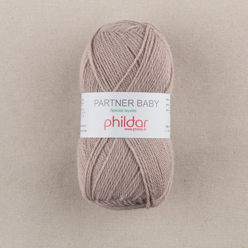 Wool Ball Beige Partner Baby - Ribes y Casals