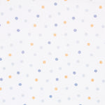 Pique Squared Polka Dots Blue - Ribes y Casals