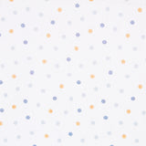 Pique Squared Polka Dots Blue - Ribes y Casals