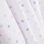 Pique Squared Polka Dots Blue - Ribes y Casals