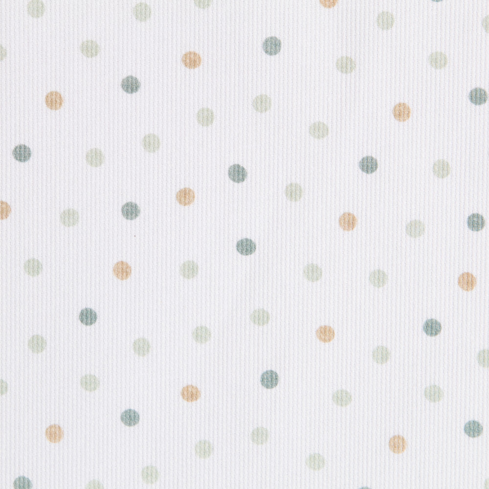 Piqué Canutillo Lunares Verde - Ribes y Casals