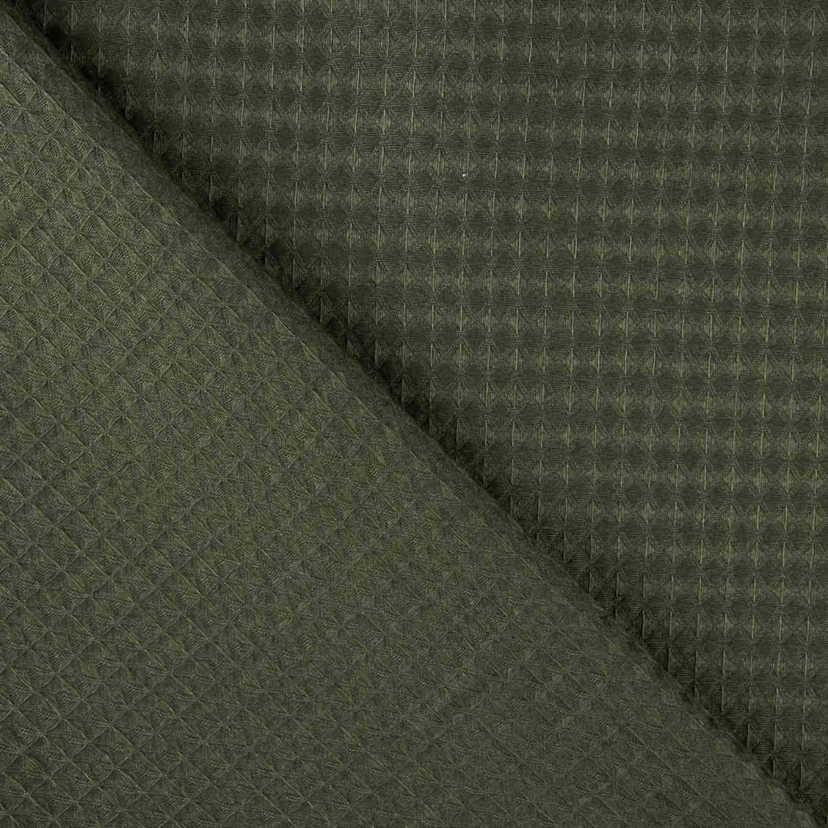 Basic Green Waffle Piqué - Ribes y Casals