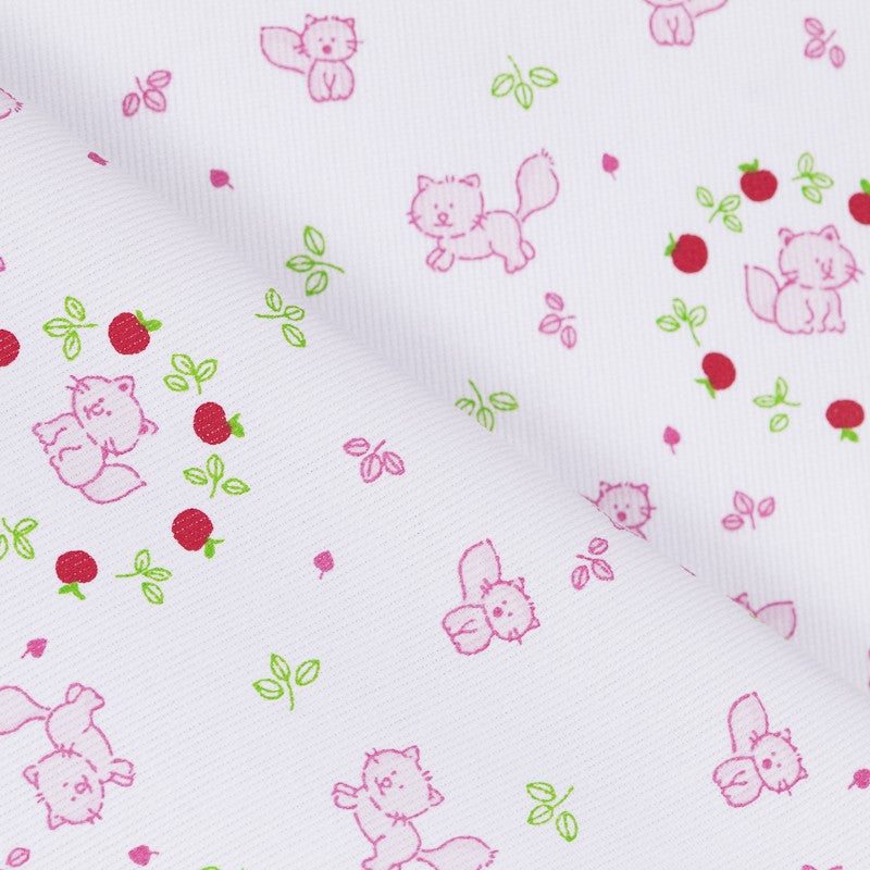 Piqué Canutillo Kitten Pink - Ribes y Casals