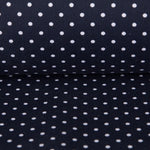 Pique Printed Dots White - Ribes y Casals