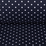 Pique Printed Dots White - Ribes y Casals