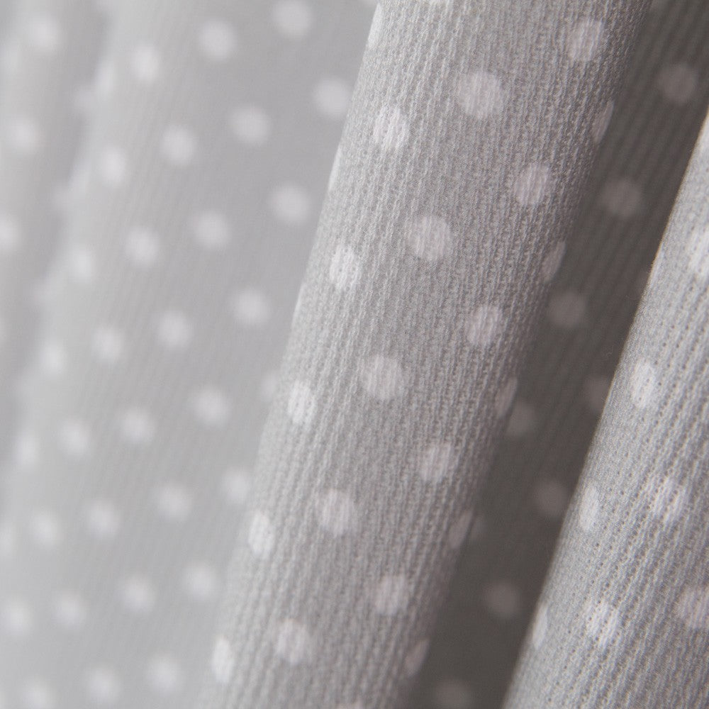 Pique Fabric Dots Gray Background - Ribes y Casals