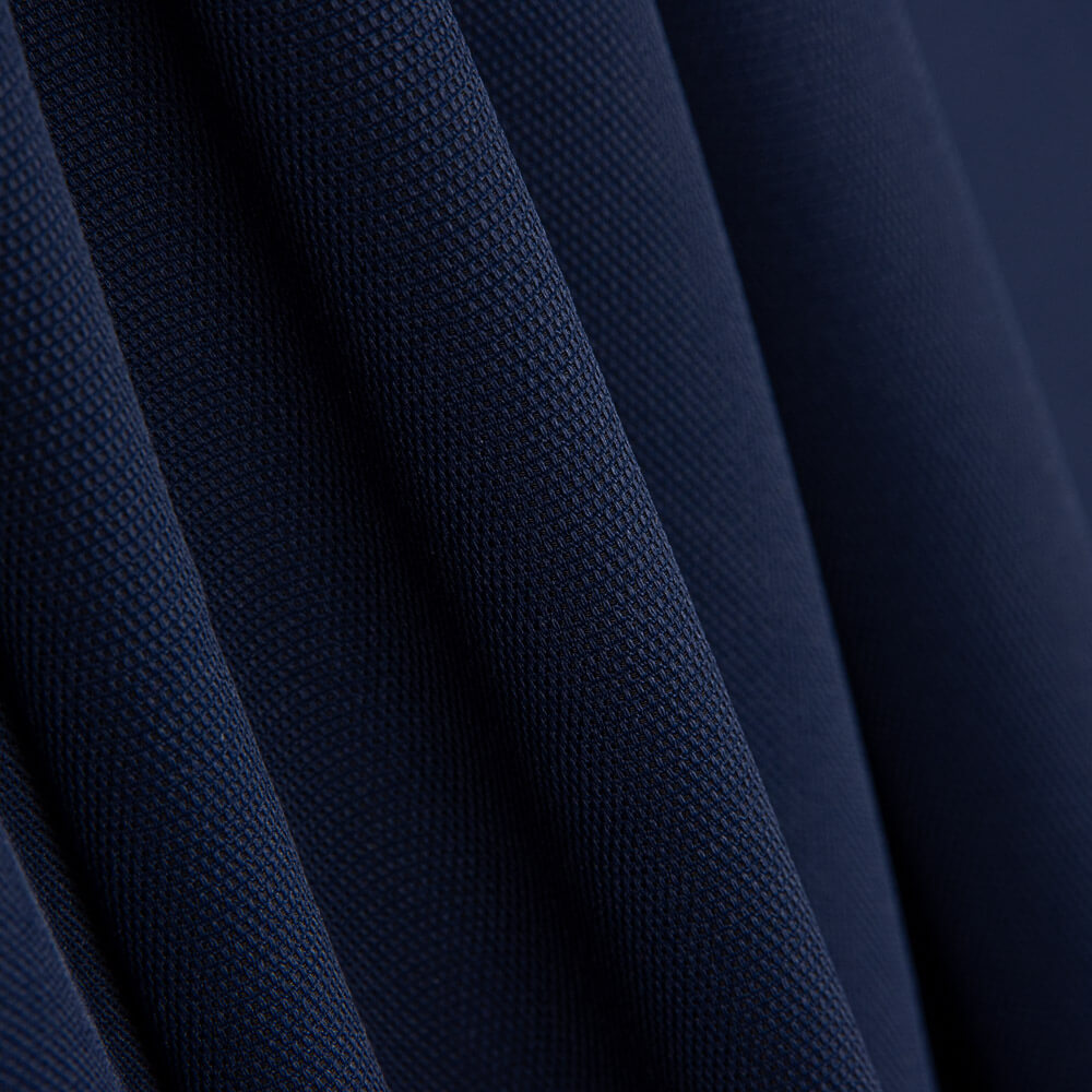 Retal Piqué Poliéster Azul Marino 100x140 cm - Ribes y Casals