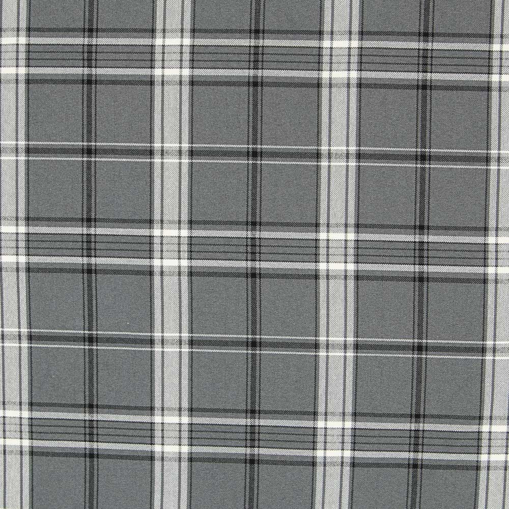Polyester Gray Large Tartan - Ribes y Casals