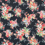 Black Polyester Flowers - Ribes y Casals