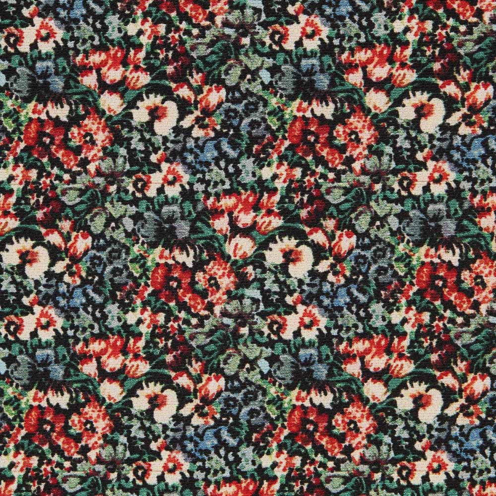 Ecru Floral Spandex - Ribes y Casals