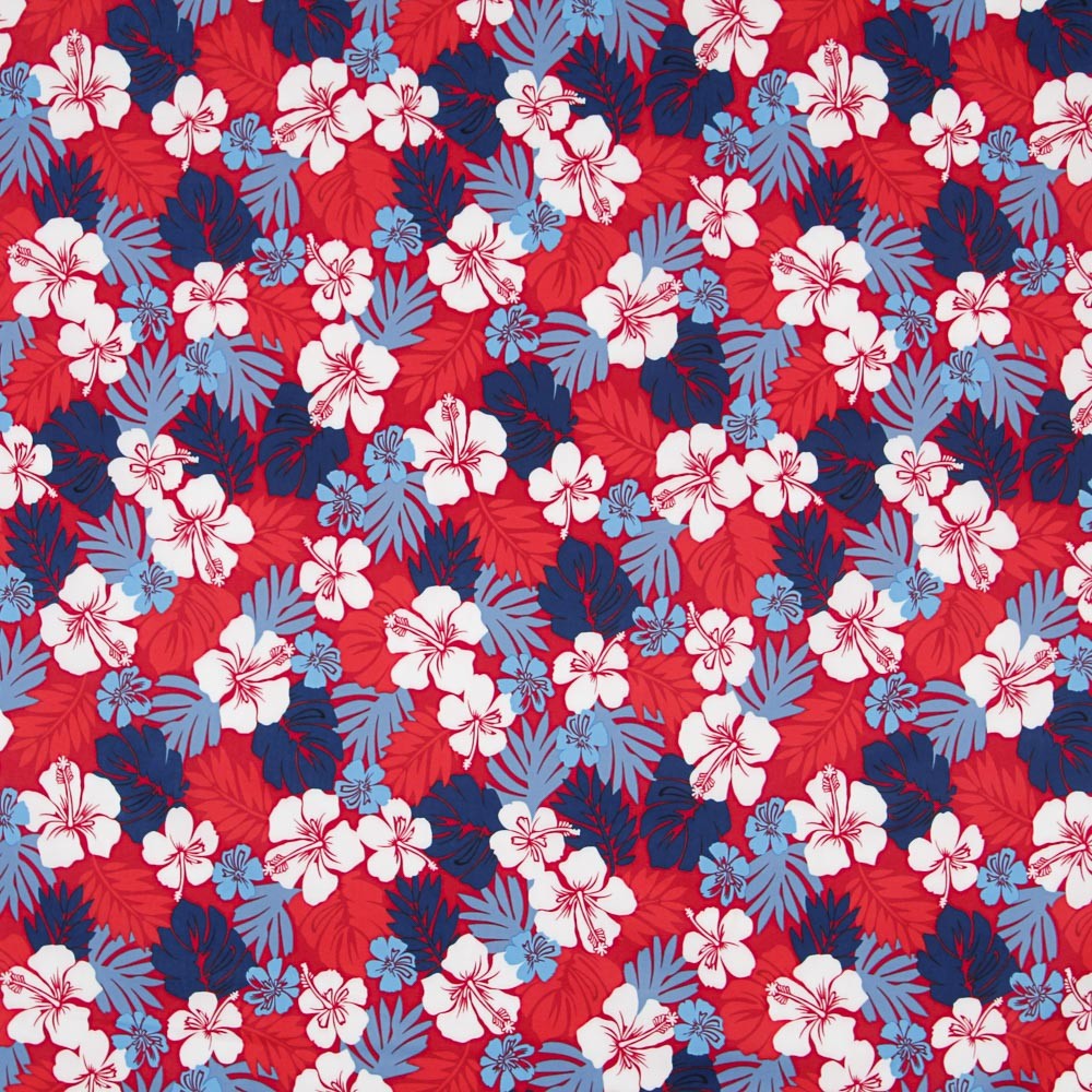 Pacific Red Smooth Spandex - Ribes y Casals