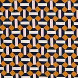Burlington Polyester Geometric Rosa - Ribes y Casals