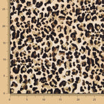 Flat Leopard Polyester Camel - Ribes y Casals