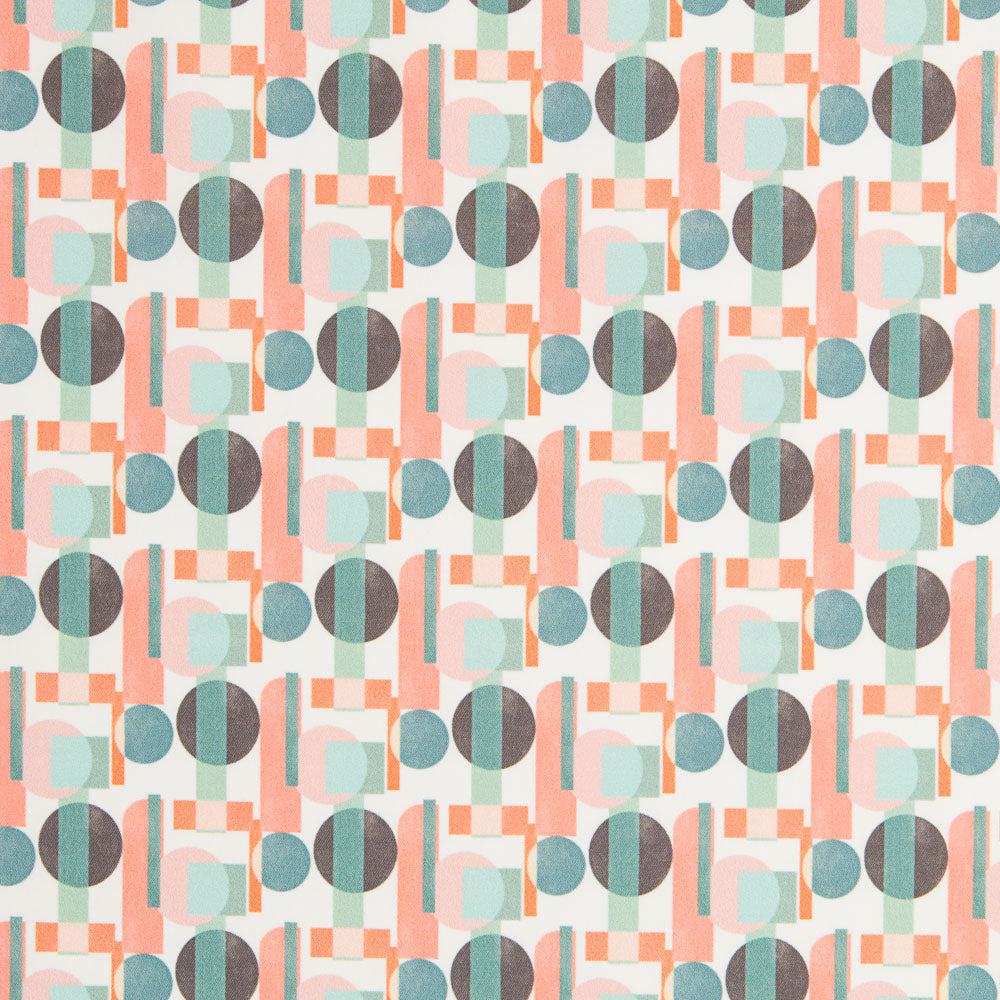 Burlington Polyester Salmon Circle - Ribes y Casals