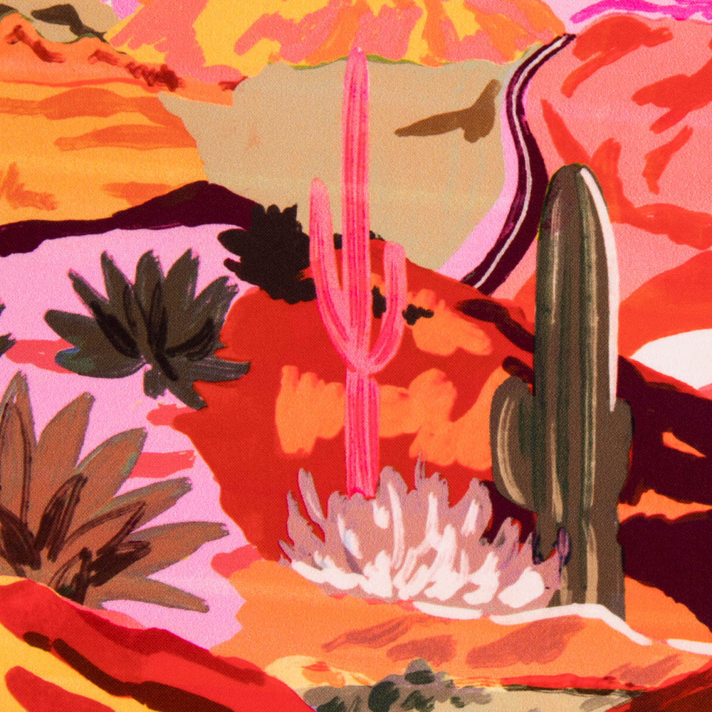 Arizona Garnet Spandex Fabric - Ribes y Casals