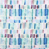Viscose Spandex Geometrical Blue - Ribes y Casals