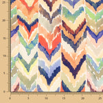 Retal Viscosa Zigzag Acuarela 160x145 cms - Ribes y Casals