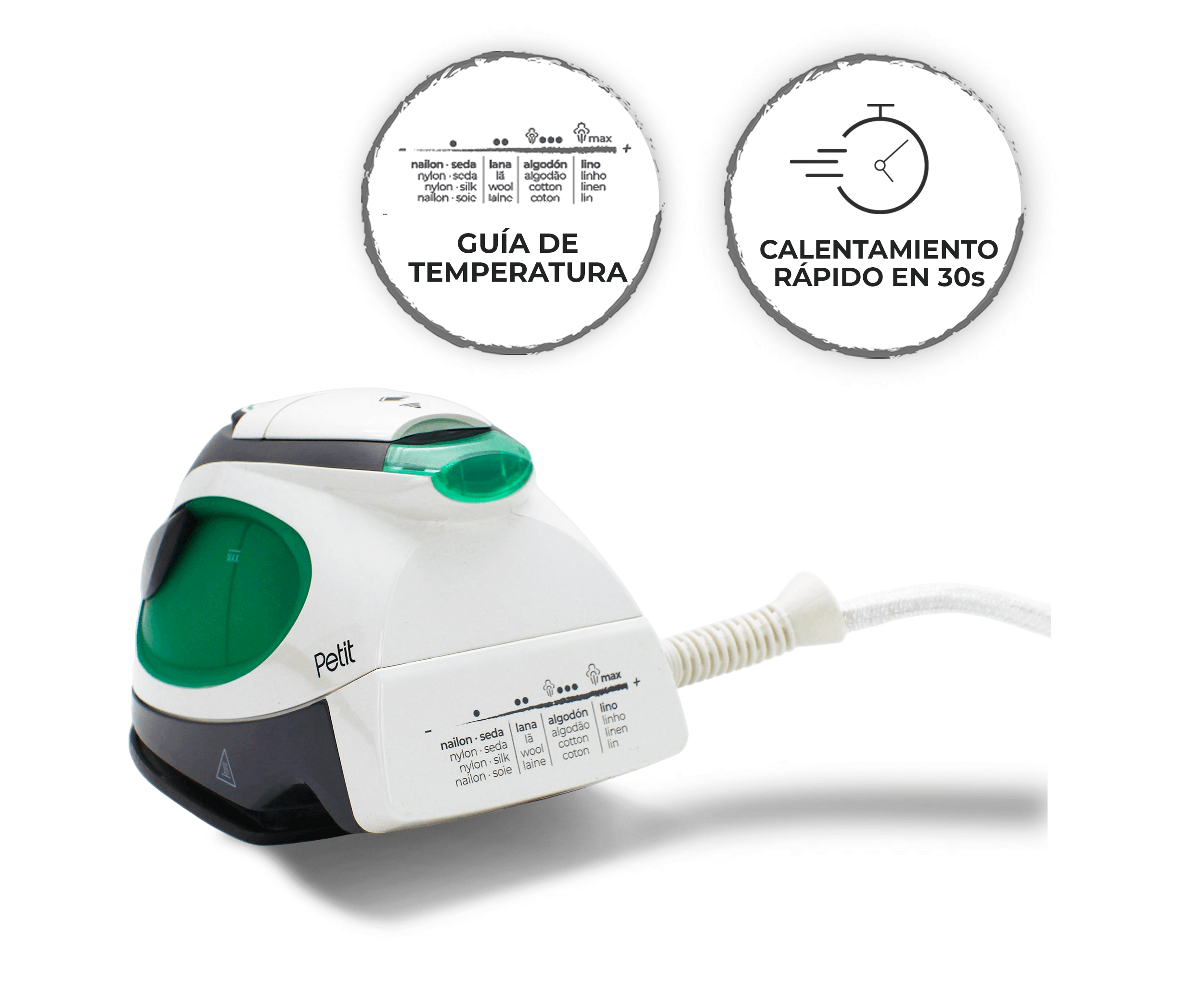 Alfa Petit travel iron - Ideal for patchwork - Ribes y Casals