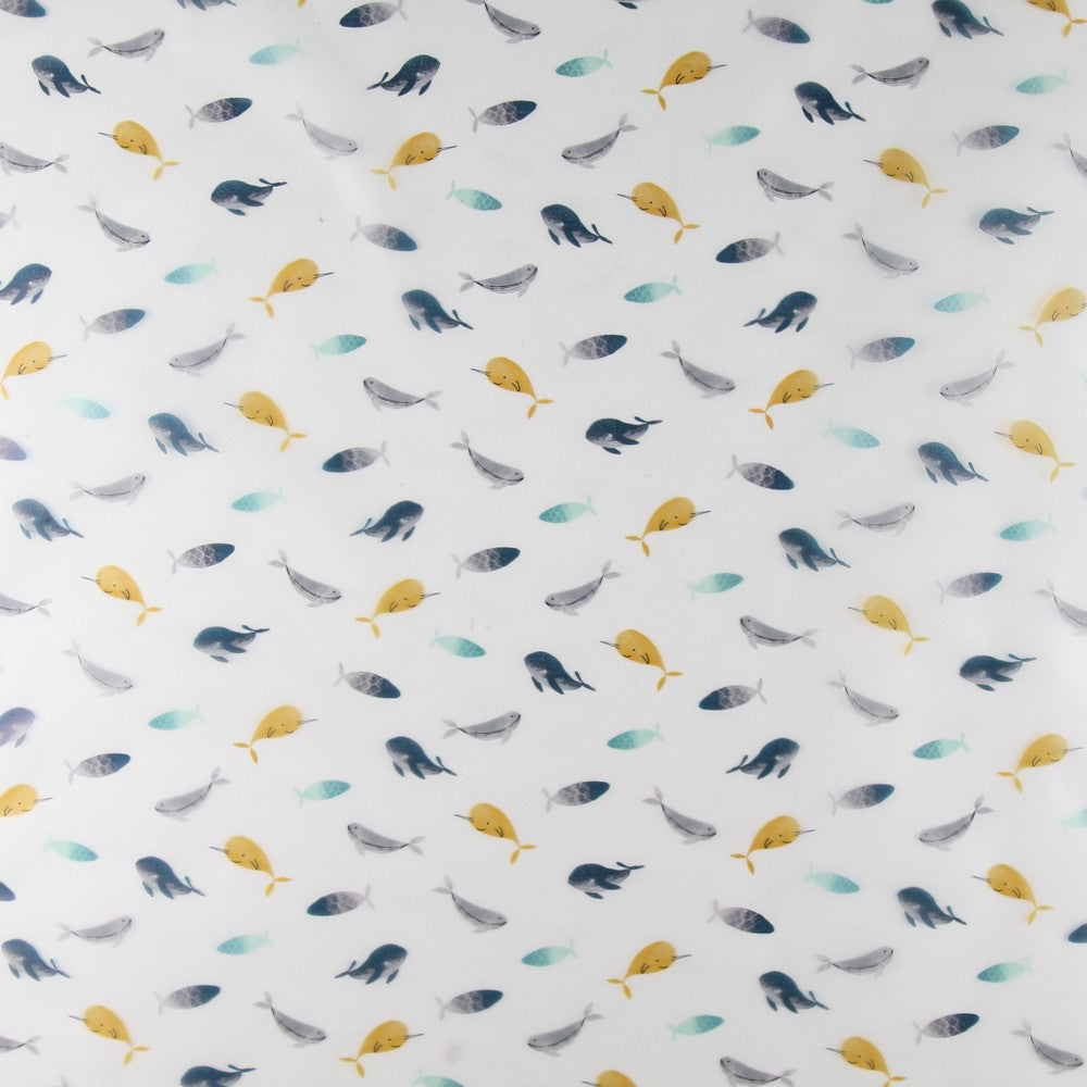 Sea Life Waterproof Fabric - Ribes y Casals