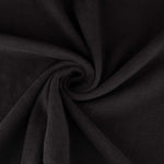 Polar Fleece Fabric Black - Ribes y Casals