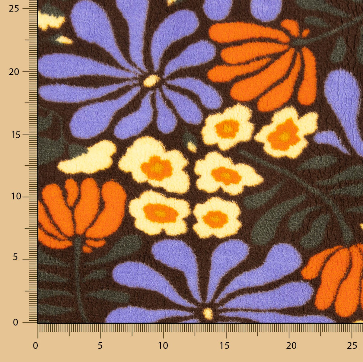 Floral Print Polar Fleece - Ribes y Casals