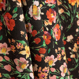 Retal Viscosa Noche en Flor 140x140 cms - Ribes y Casals