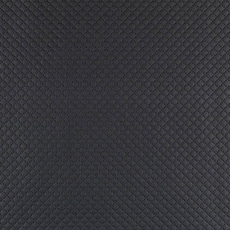 Quilted Leatherette Diamonds Black - Ribes y Casals