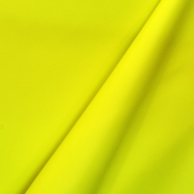 Faux Leather Yellow Fluor - Ribes y Casals