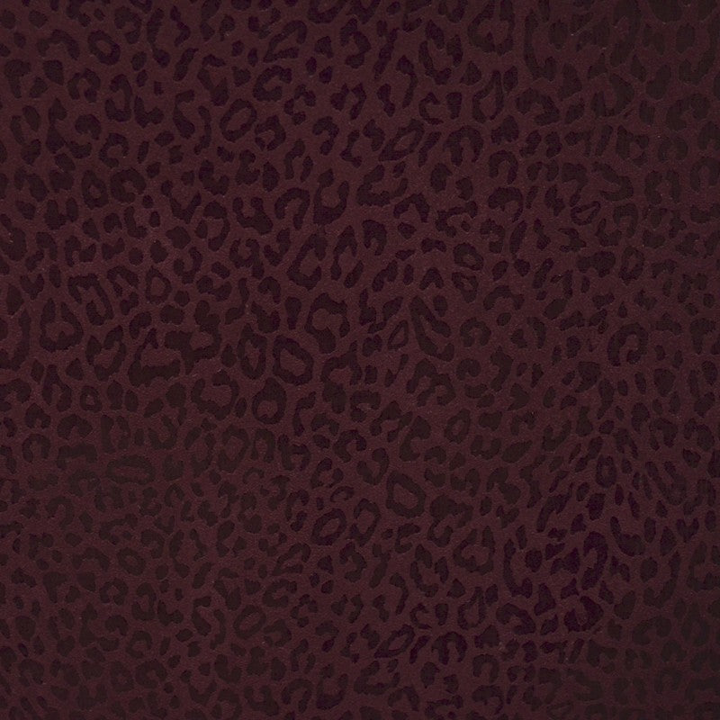 Suede Imitation leather Purple Leopard-print - Ribes y Casals