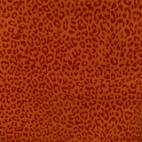 Orange Leopard-print Imitation Suede - Ribes y Casals
