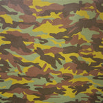 Faux Leather Camouflage Greens - Ribes y Casals