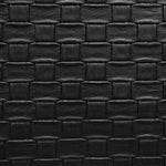 Faux Leather Crossed Black - Ribes y Casals