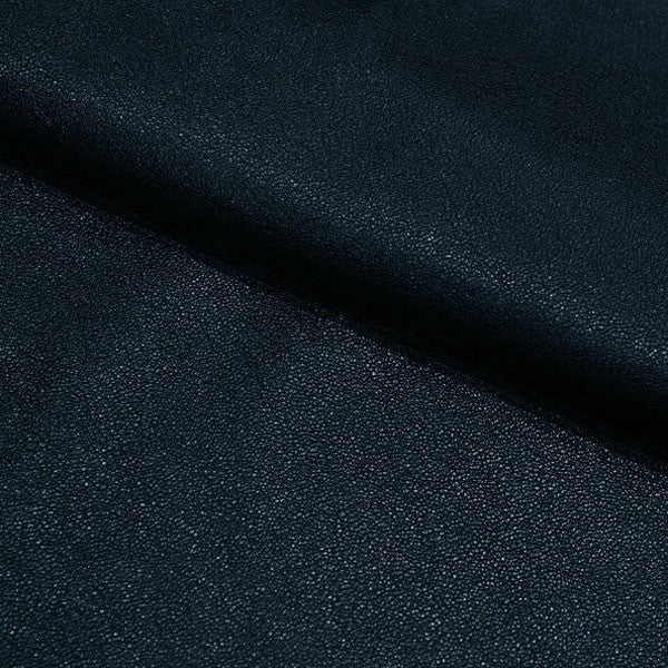 Faux Leather Stretch Blue Navy Blue - Ribes y Casals