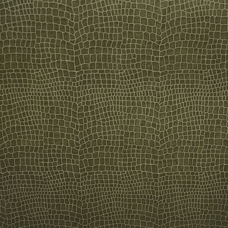 Scaled Imitation leather Snake Leaf Green - Ribes y Casals