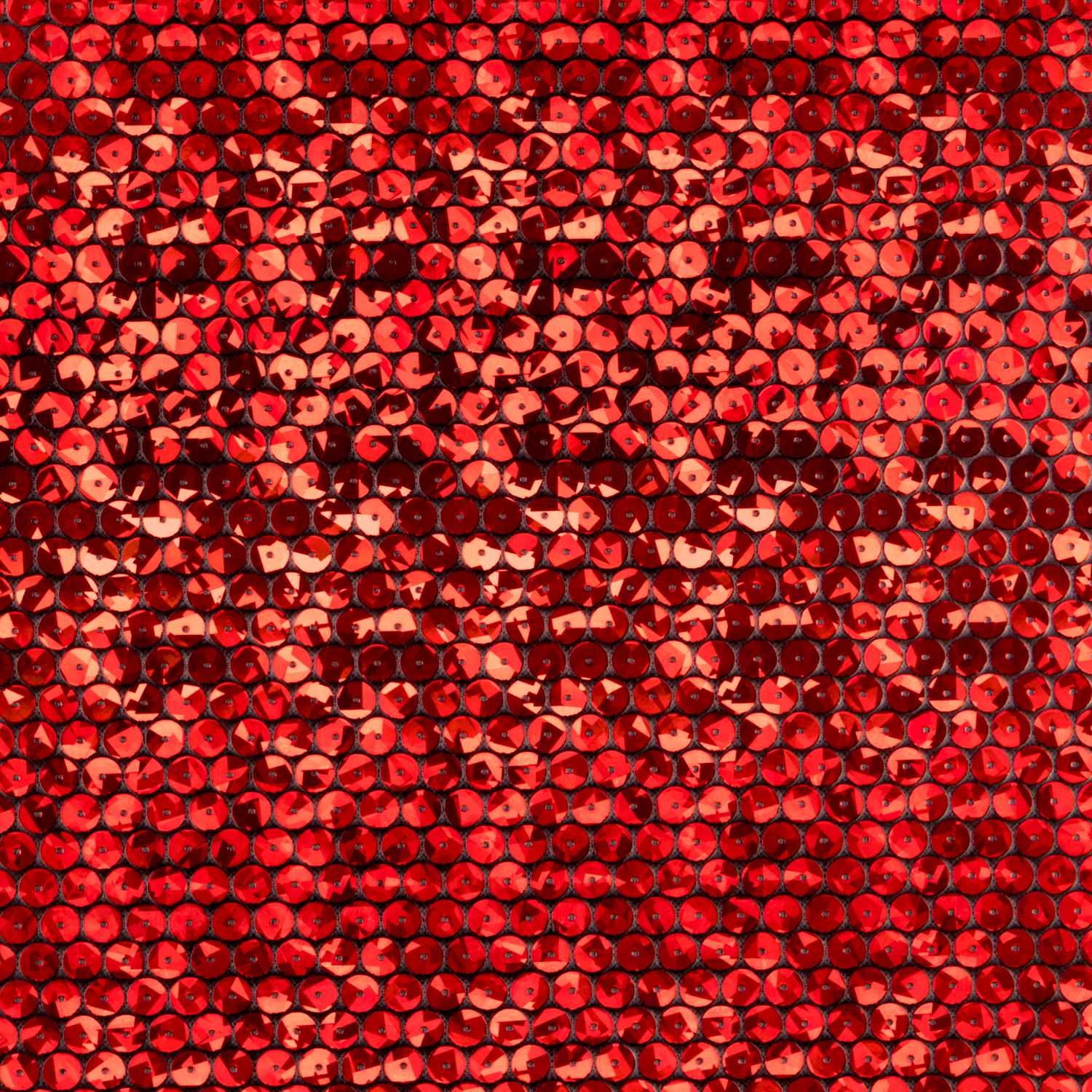 Leatherette Fantasy Sequins Red - Ribes y Casals