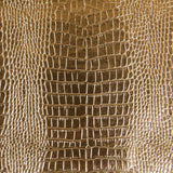 Python Metallic Gold Faux Leather - Ribes y Casals